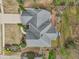Birds eye view of the home's roofing and driveway at 3887 Hickory Manor Dr, Suwanee, GA 30024