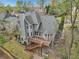 Stunning backyard with a well-kept deck at 3887 Hickory Manor Dr, Suwanee, GA 30024