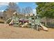 Community playground features slides, tunnels, and climbing structures, promoting active play in a safe and engaging environment at 3887 Hickory Manor Dr, Suwanee, GA 30024