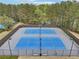 Two meticulously maintained blue tennis courts are available in this lovely community at 3887 Hickory Manor Dr, Suwanee, GA 30024