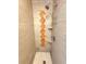 Modern walk-in shower with decorative tile work at 2089 Lenox Rd, Atlanta, GA 30324