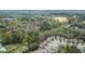 An aerial view of the neighborhood, nestled among the mature trees and lush landscapes at 2172 Misty Brook Ct, Buford, GA 30519