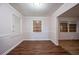 This dining room has new flooring, neutral walls, and an abundance of natural light at 1753 Thomas Ter, Decatur, GA 30032