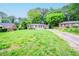 Modest single-story home with a spacious front yard and a long driveway, nestled among mature trees at 1753 Thomas Ter, Decatur, GA 30032