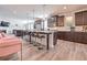 Expansive kitchen featuring a large island, stainless steel appliances, and plenty of cabinet space at 312 Amble Side, Mcdonough, GA 30252