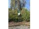 Street corner with overgrown foliage and street sign, representing quiet neighborhood at 3674 Canton Rd, Marietta, GA 30066
