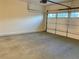 Spacious two car garage with natural light at 407 Johnson Ct, Alpharetta, GA 30009