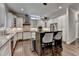 Modern kitchen with a stylish center island, stainless appliances, and ample counter space at 7940 Royal Melbourne Way, Duluth, GA 30097