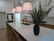 Modern kitchen with a large island, pendant lighting, and stainless steel appliances at 315 Hillcrest View Dr, Suwanee, GA 30024