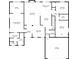 Detailed floor plan showcasing the layout and dimensions of each room in the house at 392 Beranda Cir, Douglasville, GA 30134
