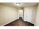 Bedroom boasting hardwood floors, neutral paint, and bright natural light at 4134 Rogers Creek Ct # 41, Duluth, GA 30096