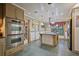 Large kitchen with stainless steel appliances and center island with plenty of cabinets at 55 Hazelbrook Way, Acworth, GA 30101