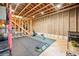 Unfinished basement featuring exposed beams and ductwork ready for customization at 6695 Woodstock Rd, Acworth, GA 30102