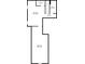 Upstairs floor plan featuring bedrooms, a walk-in closet, and a bathroom for the layout of the house at 2323 Council Ln, Buford, GA 30519