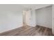 This bedroom features hardwood floors and a closet for ample storage at 554 Mcgill Ne Pl, Atlanta, GA 30312
