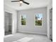 Cozy bedroom with neutral tones, featuring two windows and a walk-in closet at 1604 Niskey Lake Sw Rd, Atlanta, GA 30331