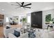 Inviting living room with fireplace and open floor plan for easy access to kitchen and dining at 1610 Niskey Lake Sw Rd, Atlanta, GA 30331