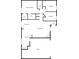 Layout of this home includes a garage, laundry, kitchen, primary bedroom, and three additional bedrooms at 870 Chapman Cir, Stone Mountain, GA 30088
