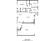 Layout of this home includes a garage, laundry, kitchen, primary bedroom, and three additional bedrooms at 870 Chapman Cir, Stone Mountain, GA 30088