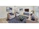 Bright living room with hardwood floors, recessed lighting and modern furnishings at 2770 Aralynn Way, College Park, GA 30337