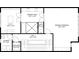 Floor plan of the primary bedroom suite with walk-in closet, bathroom, laundry area, and elevator access at 904 Lenox Ne Blvd, Atlanta, GA 30324