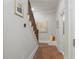 Open hallway with stairs, tile floor, and access to other rooms at 1835 Berkeley Ne Mews, Atlanta, GA 30329