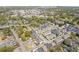 Aerial view of the neighborhood highlighting the community's layout and proximity to Downtown Marietta at 340 Marietta Walk Ln, Marietta, GA 30064