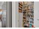 Walk-in pantry providing ample storage space for food and kitchen essentials at 340 Marietta Walk Ln, Marietta, GA 30064