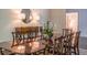 Refined dining room with a polished wood table and seating for eight, perfect for hosting at 468 W Paces Ferry Rd, Atlanta, GA 30305