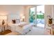 Cozy bedroom with access to patio featuring modern outdoor furniture and lush foliage at 0 Ebenezer Rd, Fayetteville, GA 30215