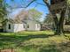 Backyard with a view of the rear of the home at 2453 Fernleaf Ln, Decatur, GA 30033