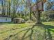 Backyard features a treehouse at 2453 Fernleaf Ln, Decatur, GA 30033