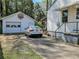 Detached garage with basketball hoop, located next to house at 2453 Fernleaf Ln, Decatur, GA 30033