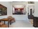 Cozy living room with plush carpeting and a view of the dining area at 3270 River Summit Trl, Duluth, GA 30097