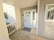 Close up of condo entrance with neutral paint and welcome mat at 35 Rumson Se Ct, Smyrna, GA 30080