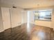 Living area showing open layout with access to the updated kitchen at 35 Rumson Se Ct, Smyrna, GA 30080