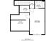 Upstairs floor plan displays rooms with dimensions, including bedrooms, bathrooms, and storage areas at 57 Cedarcrest Village Ln, Acworth, GA 30101