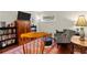 Relaxing sitting area with bookshelves and a cozy armchair offers a comfortable space for reading at 2060 Clairmeade Ne Way, Atlanta, GA 30329