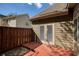 Private deck with a wooden fence and views of the surrounding landscape at 2415 Carina Nw Ter, Acworth, GA 30101