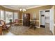Elegant dining room featuring hardwood floors and plenty of natural light at 2415 Carina Nw Ter, Acworth, GA 30101