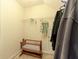 Inside walk-in closet featuring built-in shelving and storage space at 2415 Carina Nw Ter, Acworth, GA 30101