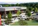 Exterior view of Reformation Brewery with an Airstream trailer and outdoor seating at 180 Railroad St, Canton, GA 30114