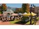 Vibrant town square featuring a farmers market with fresh produce and local crafts at 180 Railroad St, Canton, GA 30114