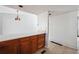 Kitchen counter with wood cabinets at 404 Willow Way, Villa Rica, GA 30180
