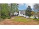 Large backyard with a deck and plenty of room for outdoor activities at 740 Trillium Ln, Lilburn, GA 30047