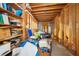 Unfinished basement with concrete floor and walls, and exposed ceiling with ductwork at 740 Trillium Ln, Lilburn, GA 30047