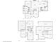 The floor plan showcases the layout of the home at 740 Trillium Ln, Lilburn, GA 30047