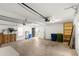 Spacious two car garage with ample room for storage and natural light at 1643 Wade Ne Ave, Atlanta, GA 30317