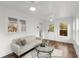 Bright sunroom with lots of natural light, hardwood floors and modern furnishings at 1643 Wade Ne Ave, Atlanta, GA 30317