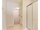 Bathroom featuring a glass shower and an open doorway to a walk-in closet at 2930 Smith Ridge Trce, Peachtree Corners, GA 30071